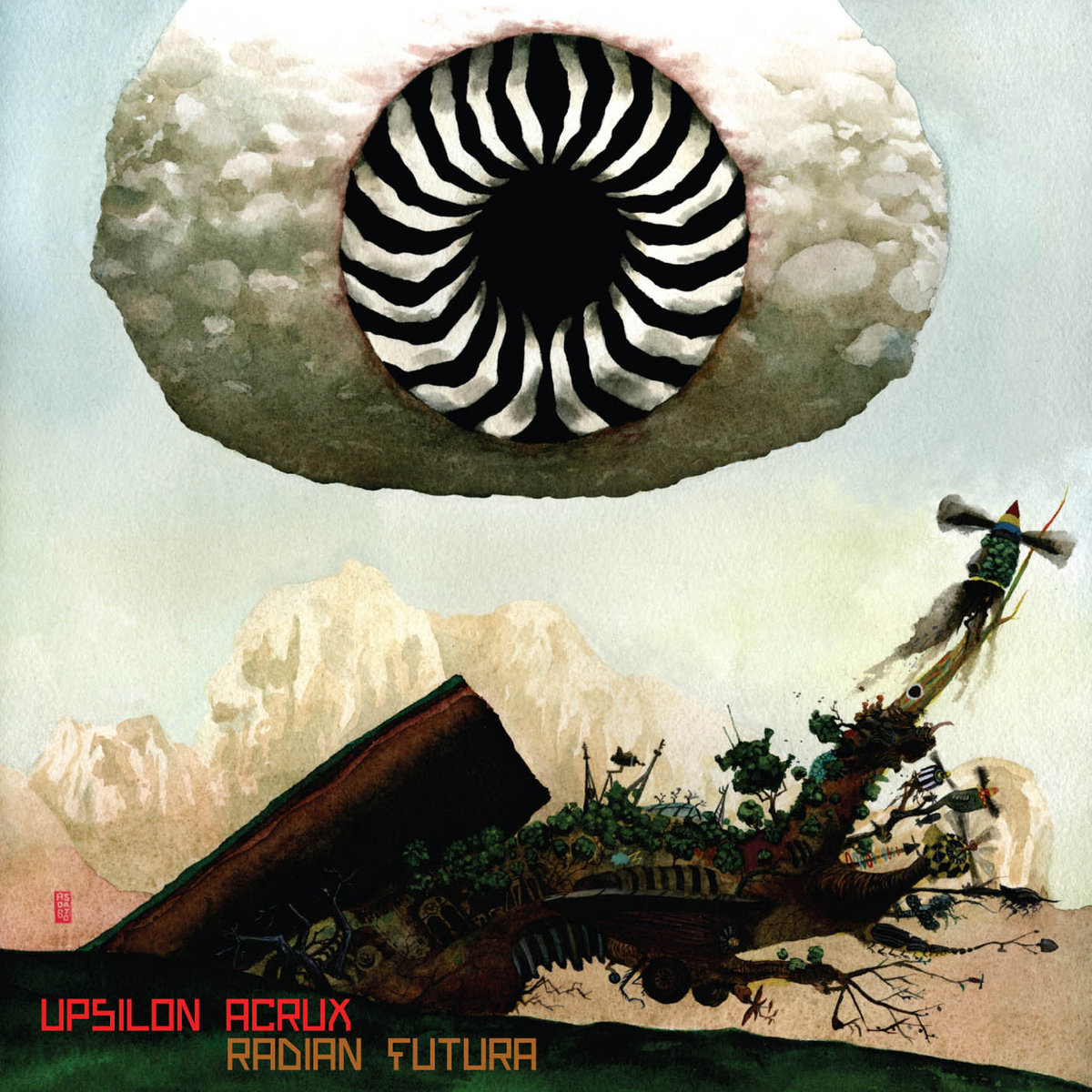 Upsilon Acrux — Radian Futura album cover